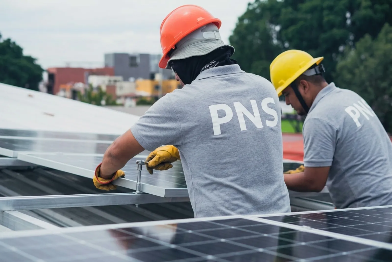 Panneaux solaires dans l'Oise